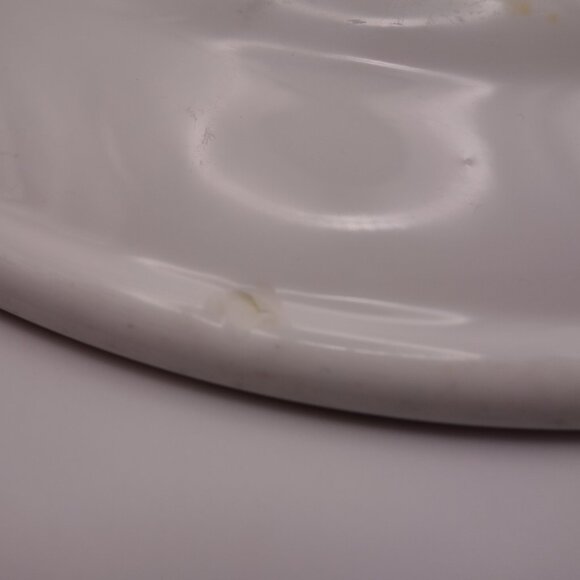 DUDSON FINE CHINA Made in Stoke-On-Trent England Plate with Red Rim & Inner Rim - Picture 8 of 9